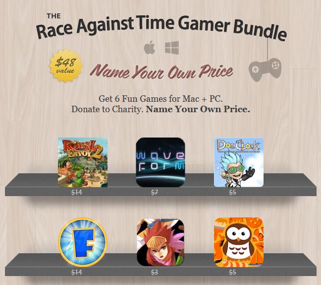 here is the screenshot of the Race-Against-Time Gamer Bundle