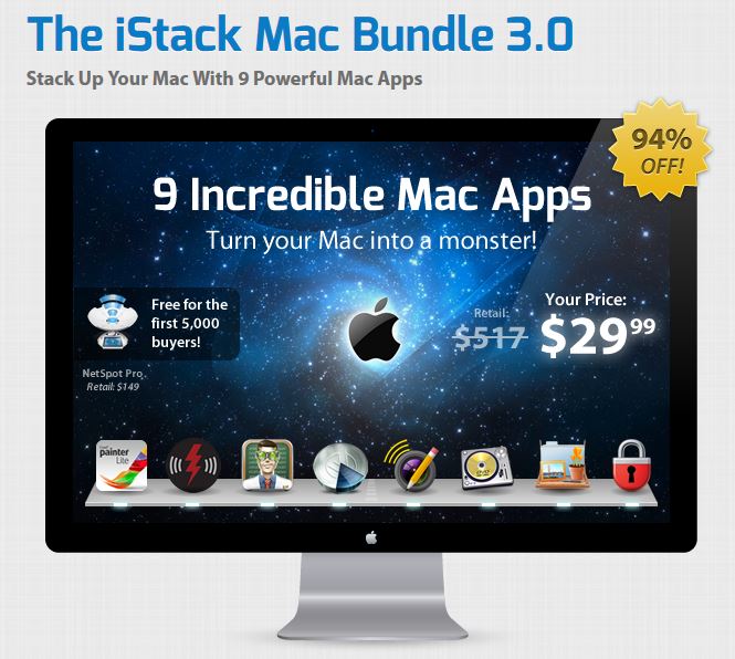 here is the Screenshot of the iStack Mac Bundle 3.0