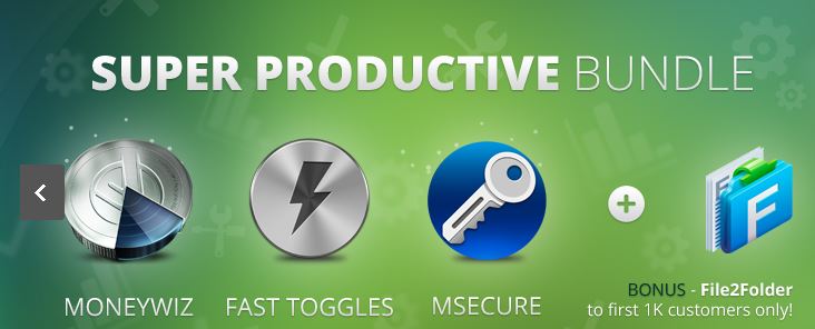 here is the Screenshot of the AppyFridays Super Productive Bundle