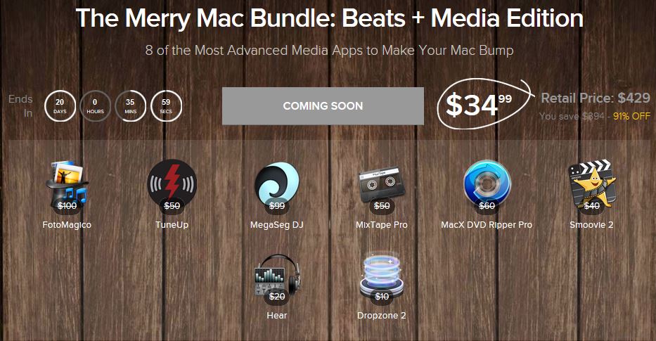 Screenshot Merry Mac Bundle