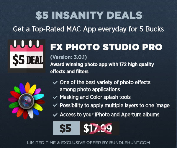 Photo $5 Insanity Deals
