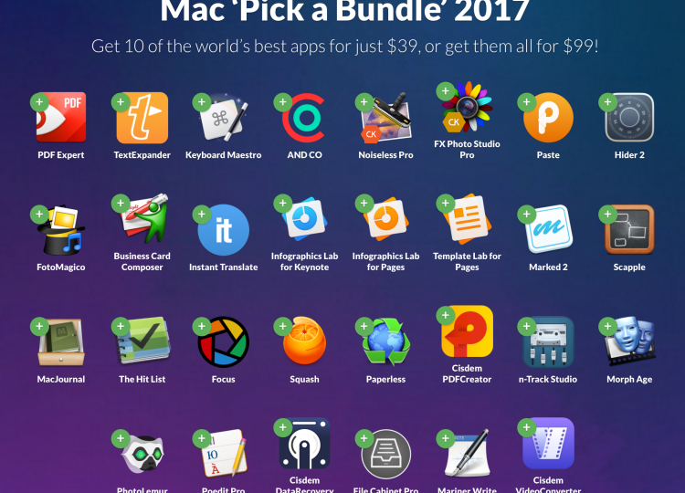 Photo Mac Pick a Bundle 2017