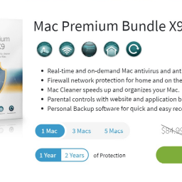 Photo Screenshot Intego Mac Premium Bundle X9