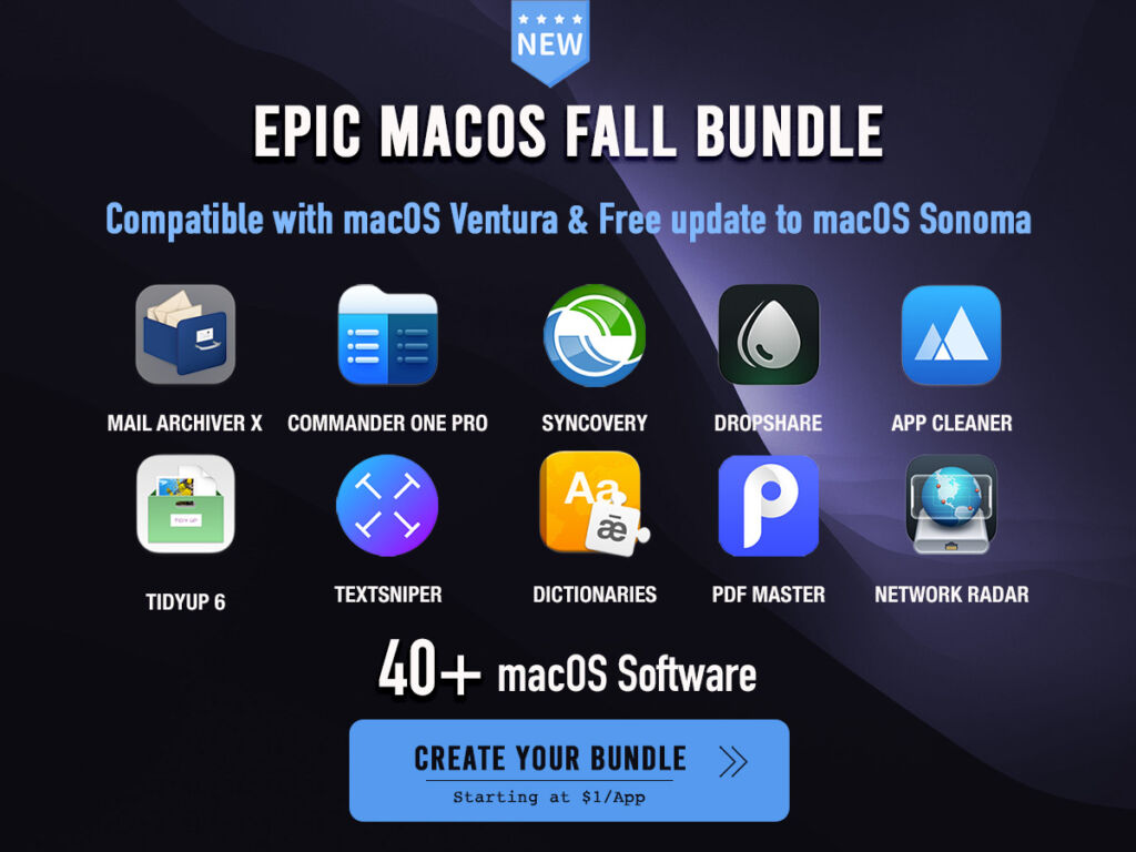 Screenshot Bundlehunt Epic macOS Bundle