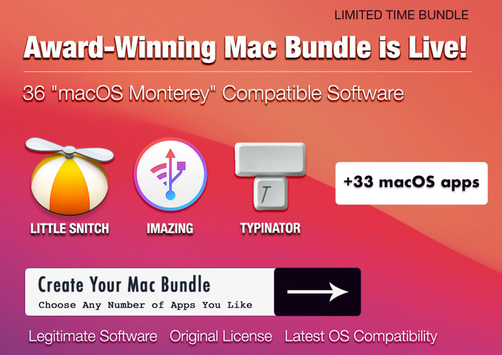 Screenshot Bundlehunt Award-Winning Mac Bundle